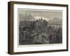 The Great Disaster on the Thames, Burial of the Unknown Dead at the Woolwich Cemetery, East Wickham-null-Framed Giclee Print