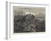 The Great Disaster on the Thames, Burial of the Unknown Dead at the Woolwich Cemetery, East Wickham-null-Framed Giclee Print