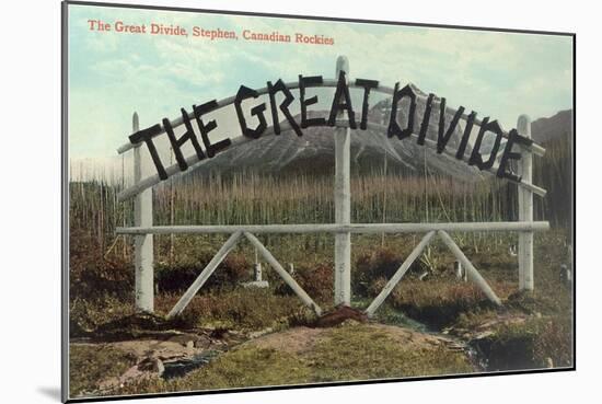 The Great Divide, Stephen-null-Mounted Art Print