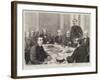 The Great Dock Strikes, Conciliation Conference at the Mansion House-null-Framed Giclee Print
