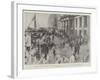 The Great Dynamite Explosion in New York on 27 January, the Murray Hill Hotel after the Accident-null-Framed Giclee Print