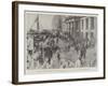 The Great Dynamite Explosion in New York on 27 January, the Murray Hill Hotel after the Accident-null-Framed Giclee Print