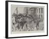 The Great Dynamite Explosion in New York on 27 January, the Murray Hill Hotel after the Accident-null-Framed Giclee Print