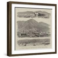 The Great Earthquake and Tidal Wave on the Peruvian Coast-null-Framed Giclee Print