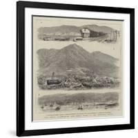 The Great Earthquake and Tidal Wave on the Peruvian Coast-null-Framed Giclee Print