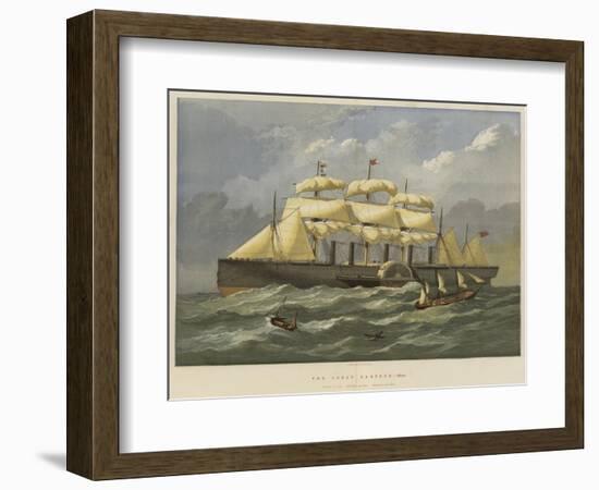 The Great Eastern, Afloat-Edwin Weedon-Framed Giclee Print