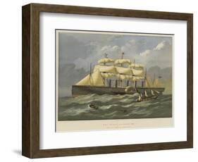 The Great Eastern, Afloat-Edwin Weedon-Framed Giclee Print