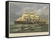 The Great Eastern, Afloat-Edwin Weedon-Framed Stretched Canvas