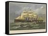 The Great Eastern, Afloat-Edwin Weedon-Framed Stretched Canvas