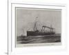 The Great Eastern Railway Company's New Steamer, Dresden-null-Framed Giclee Print