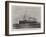 The Great Eastern Railway Company's New Steamer, Dresden-null-Framed Giclee Print