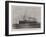 The Great Eastern Railway Company's New Steamer, Dresden-null-Framed Giclee Print