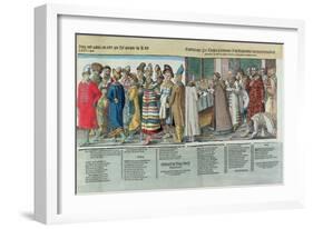 The Great Embassy of Ivan Iv-Jost Amman-Framed Giclee Print