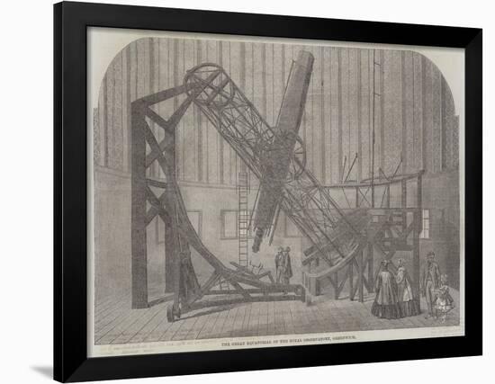 The Great Equatorial of the Royal Observatory, Greenwich-null-Framed Giclee Print