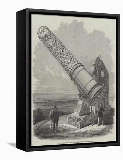 The Great Equatorial Telescope for Melbourne-null-Framed Stretched Canvas