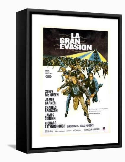 The Great Escape, 1963, Directed by John Sturges-null-Framed Stretched Canvas