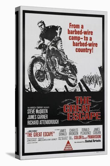 The Great Escape, 1963, Directed by John Sturges-null-Stretched Canvas