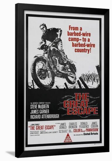 The Great Escape, 1963, Directed by John Sturges-null-Framed Poster