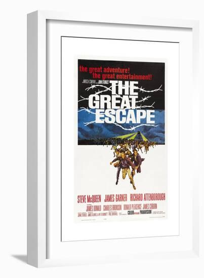 The Great Escape, 1963-null-Framed Premium Giclee Print
