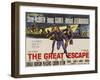 The Great Escape, UK Movie Poster, 1963-null-Framed Art Print