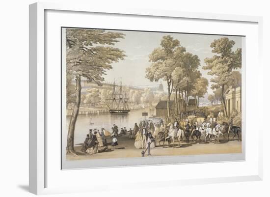 The Great Exhibition, Hyde Park, Westminster, London, 1851-Day & Son-Framed Giclee Print