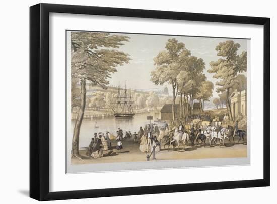 The Great Exhibition, Hyde Park, Westminster, London, 1851-Day & Son-Framed Giclee Print