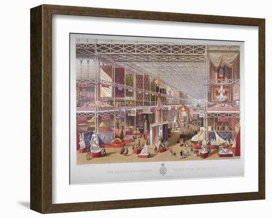 The Great Exhibition, Hyde Park, Westminster, London, 1851-William Simpson-Framed Giclee Print