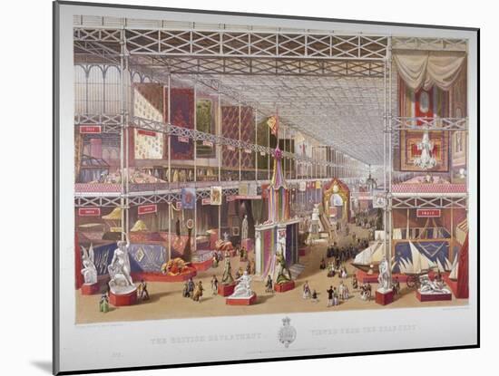 The Great Exhibition, Hyde Park, Westminster, London, 1851-William Simpson-Mounted Giclee Print