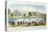 The Great Exhibition of All Nations in Hyde Park-null-Stretched Canvas