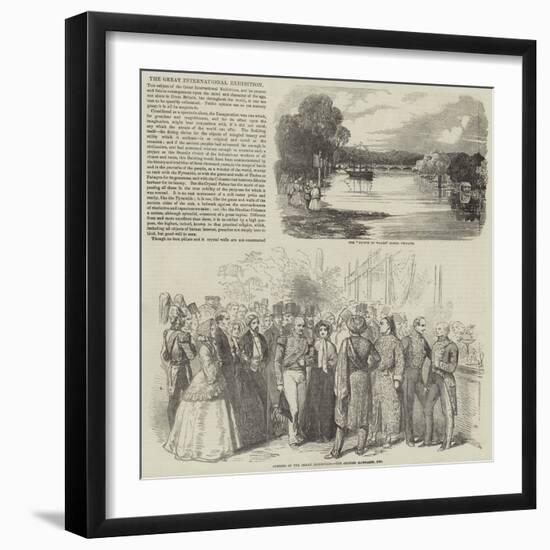 The Great Exhibition-null-Framed Giclee Print