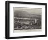 The Great Explosion at Toulon, View in the Immediate Vicinity of the Magazine after the Disaster-null-Framed Giclee Print
