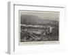 The Great Explosion at Toulon, View in the Immediate Vicinity of the Magazine after the Disaster-null-Framed Giclee Print