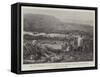 The Great Explosion at Toulon, View in the Immediate Vicinity of the Magazine after the Disaster-null-Framed Stretched Canvas