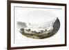 The Great Falls of the Missouri Located in Present Day Great Falls, Montana-Gustav Sohon-Framed Giclee Print