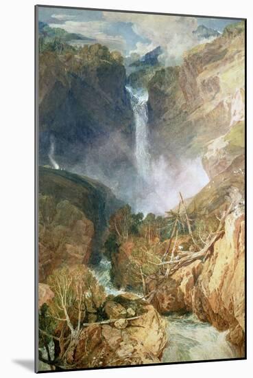 The Great Falls of the Reichenbach, 1804-J. M. W. Turner-Mounted Giclee Print