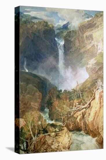 The Great Falls of the Reichenbach, 1804-J. M. W. Turner-Stretched Canvas