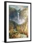 The Great Falls of the Reichenbach, 1804-J. M. W. Turner-Framed Giclee Print