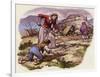 The Great Famine of Ireland in 1849-Pat Nicolle-Framed Giclee Print