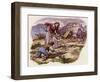 The Great Famine of Ireland in 1849-Pat Nicolle-Framed Giclee Print