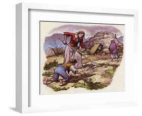 The Great Famine of Ireland in 1849-Pat Nicolle-Framed Giclee Print
