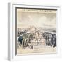 The Great Fight Between Tom Hyer and Yankee Sullivan, 1849-James S. Baillie-Framed Giclee Print