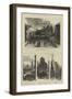 The Great Fire at Ayr-null-Framed Giclee Print