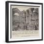 The Great Fire at Bristol, the Ruins of Colston Hall-null-Framed Giclee Print