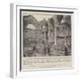 The Great Fire at Bristol, the Ruins of Colston Hall-null-Framed Giclee Print