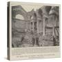 The Great Fire at Bristol, the Ruins of Colston Hall-null-Stretched Canvas