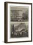 The Great Fire at Chicago-null-Framed Giclee Print