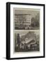 The Great Fire at Chicago-null-Framed Giclee Print