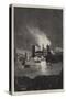 The Great Fire at Hanbury's Wharf, Blackfriars, on 24 August-null-Stretched Canvas