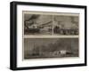 The Great Fire at Liverpool-null-Framed Giclee Print