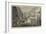The Great Fire at Pantechnicon, View of the Ruins-null-Framed Giclee Print